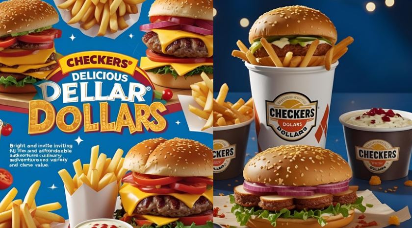 checkers Dollars Menu