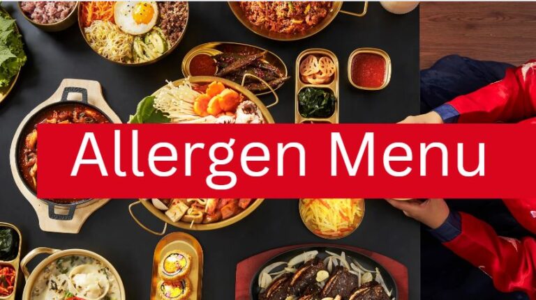 checkers allergen menu