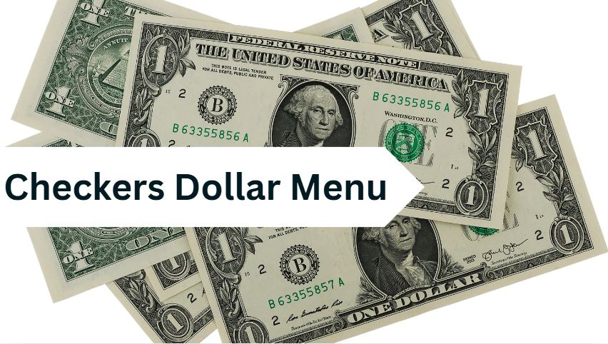 checkers Dollars Menu