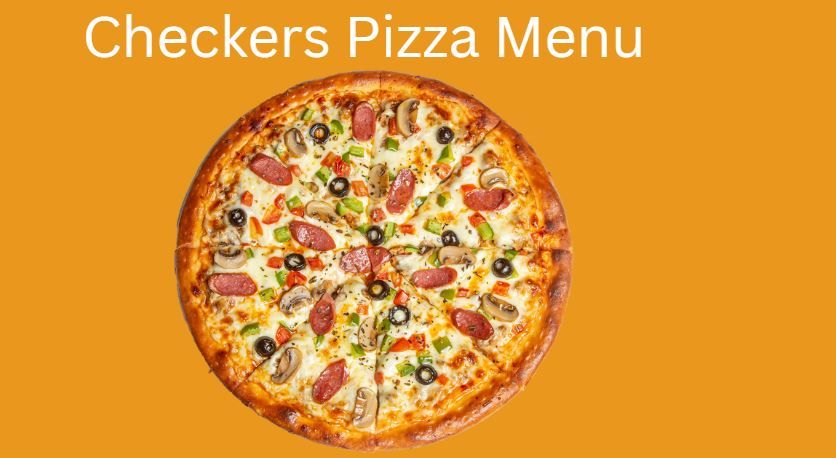 Checkers Pizza Menu